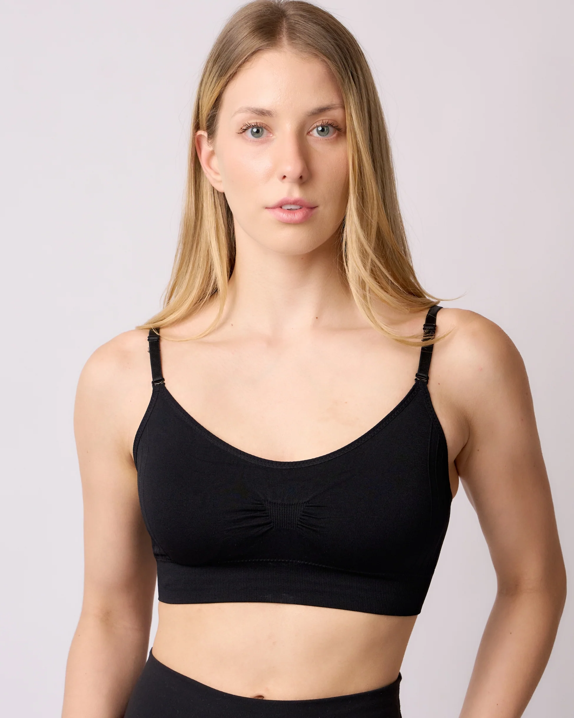 Scoopneck Cami Bra with Back Closure 9172 - Image 5