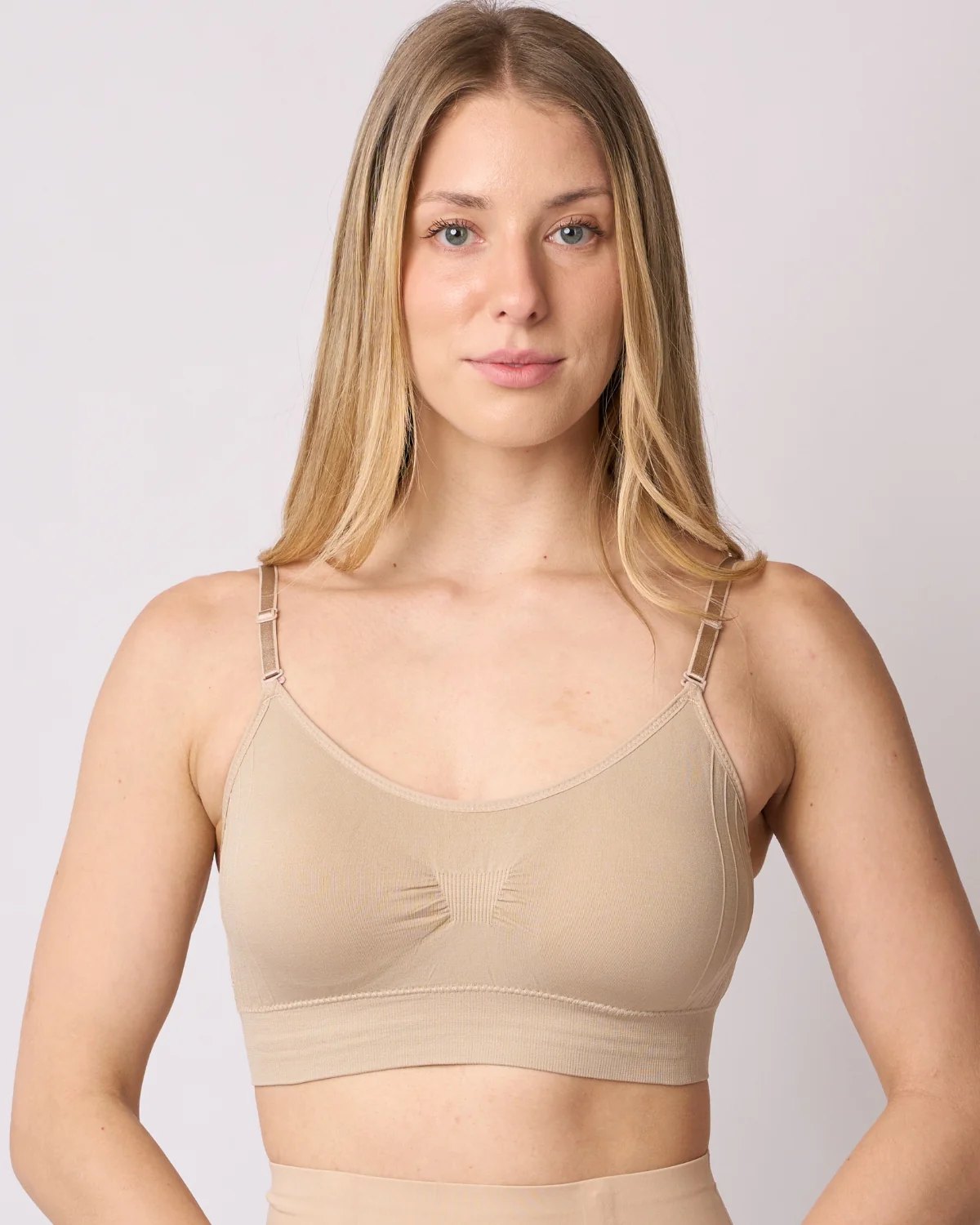 Scoopneck Cami Bra with Back Closure 9172 - Image 9