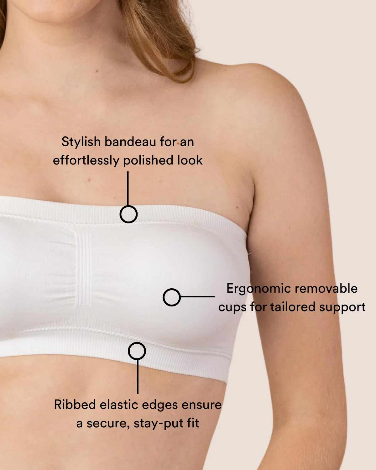Coobie All-Match Bandeau Bra 9002 - Image 4