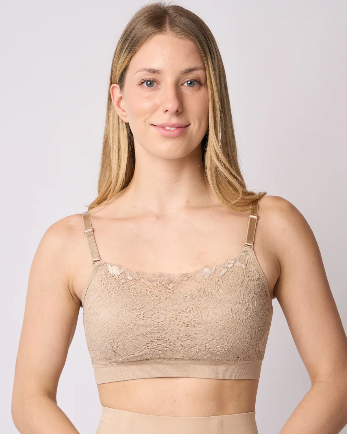Coobie Lace Coverage Cami Bra 9050 - Image 5