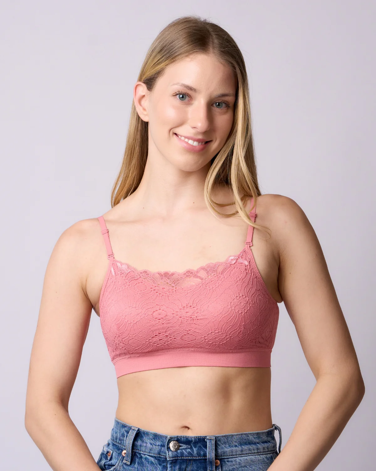 Coobie Lace Coverage Cami Bra 9050 - Image 9