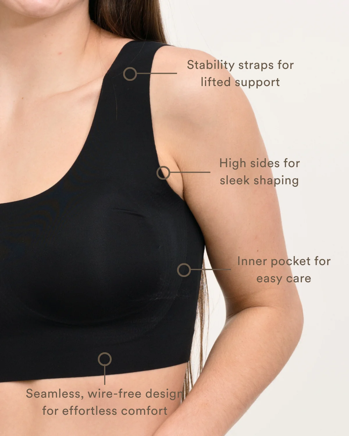 Coobie Invisible Scoop Wireless Bra 2.0 801N - Image 4