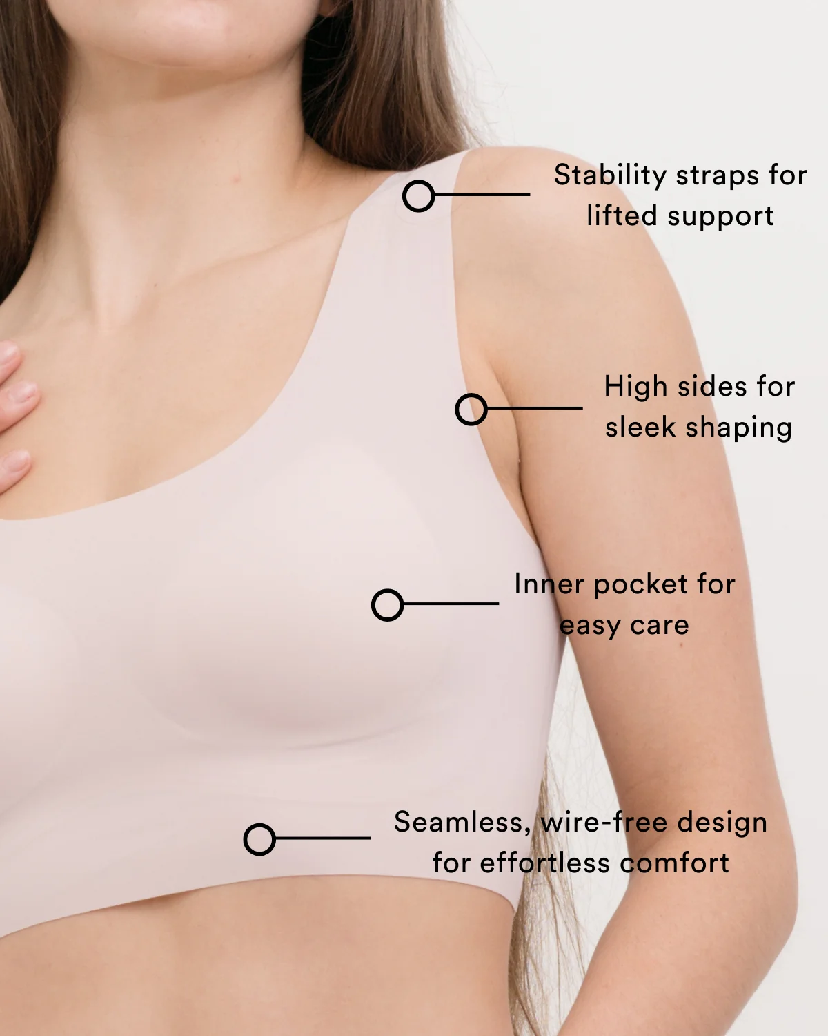 Coobie Invisible Scoop Wireless Bra 2.0 801N - Image 8