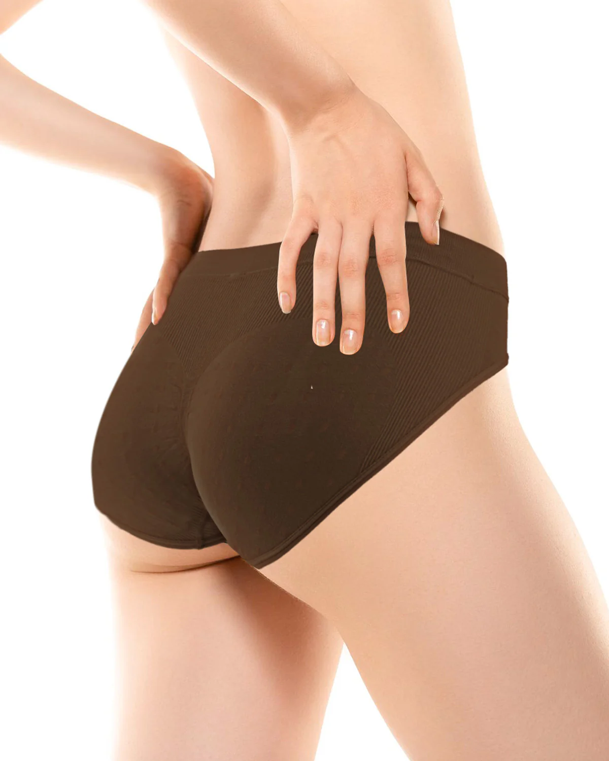 Coobie Women's Mid-Rise Polka Dot High-Cut Panties 9169 (3 Pairs) - Image 3
