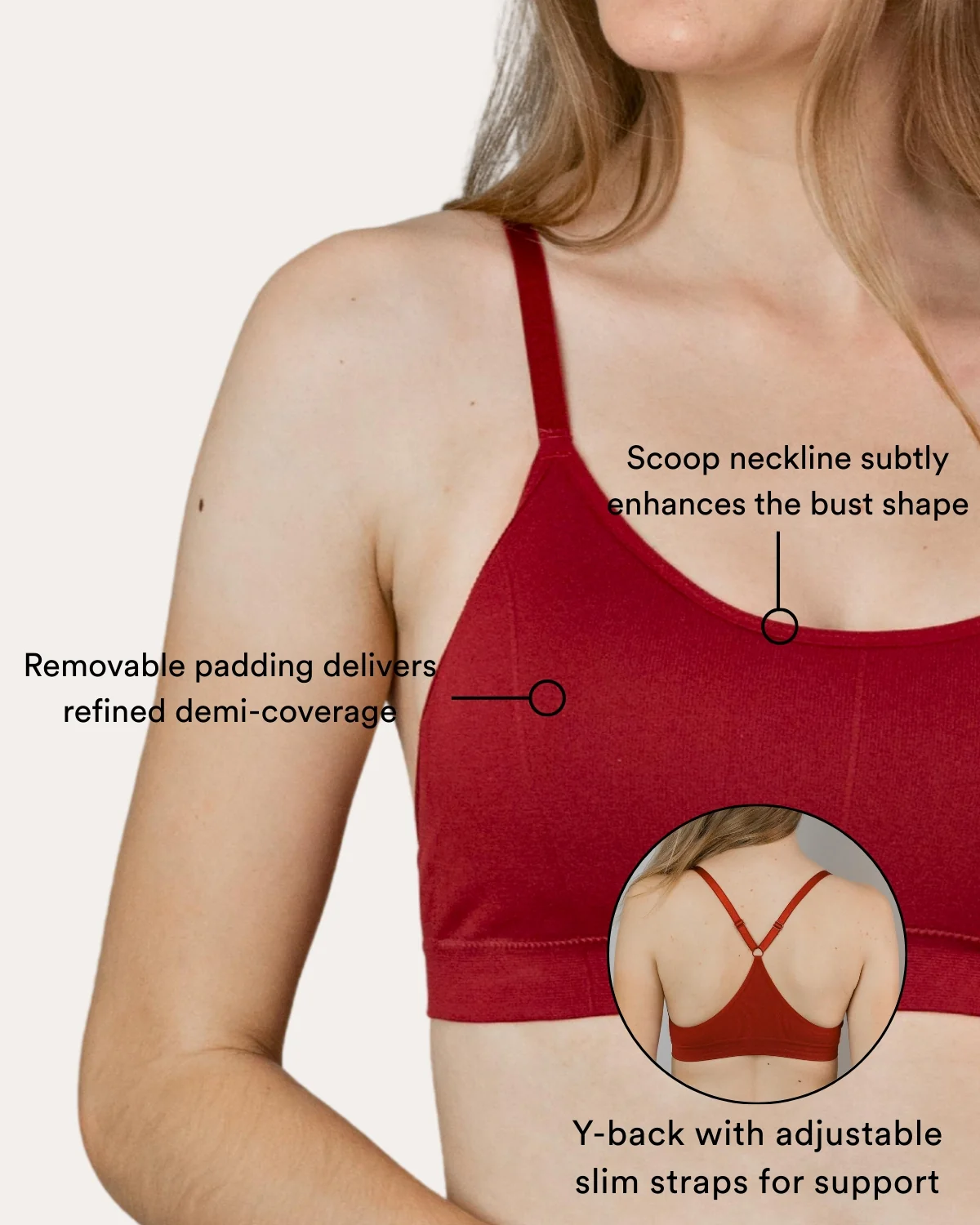 Coobie Scoopneck Yoga Bra 9147 - Image 8