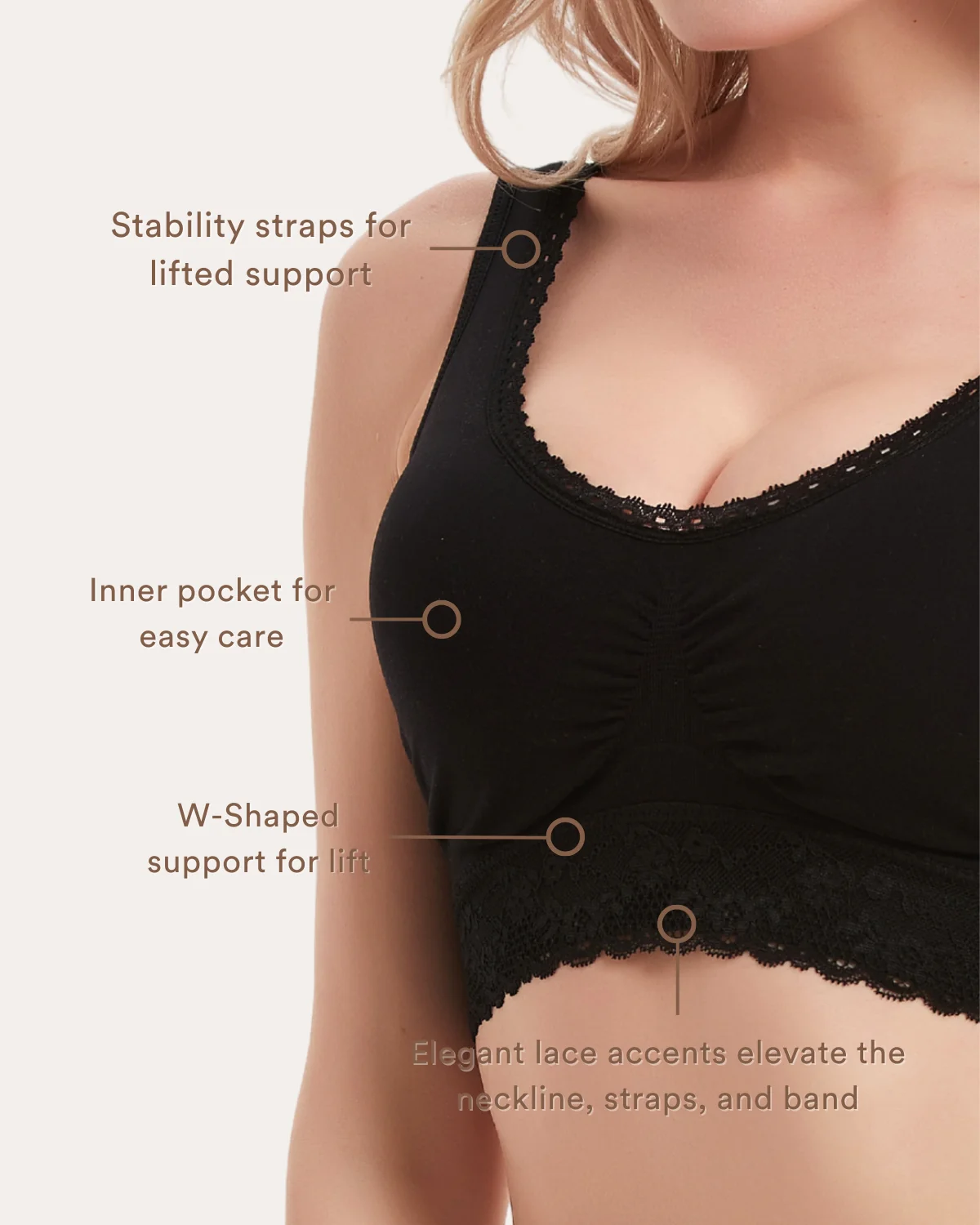 Coobie Lace Comfort Bra 9060-L - Image 12