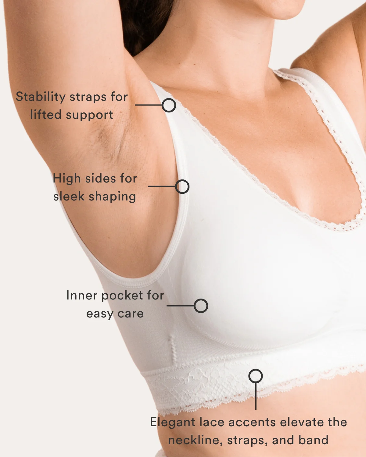 Coobie Lace Comfort Bra 9060-L - Image 8