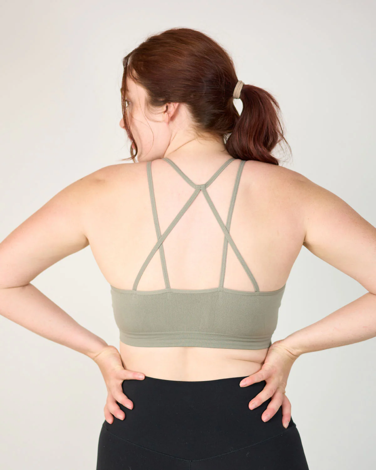 Coobie Halter Neck Criss Cross Plunge Bralette 9128 - Image 13