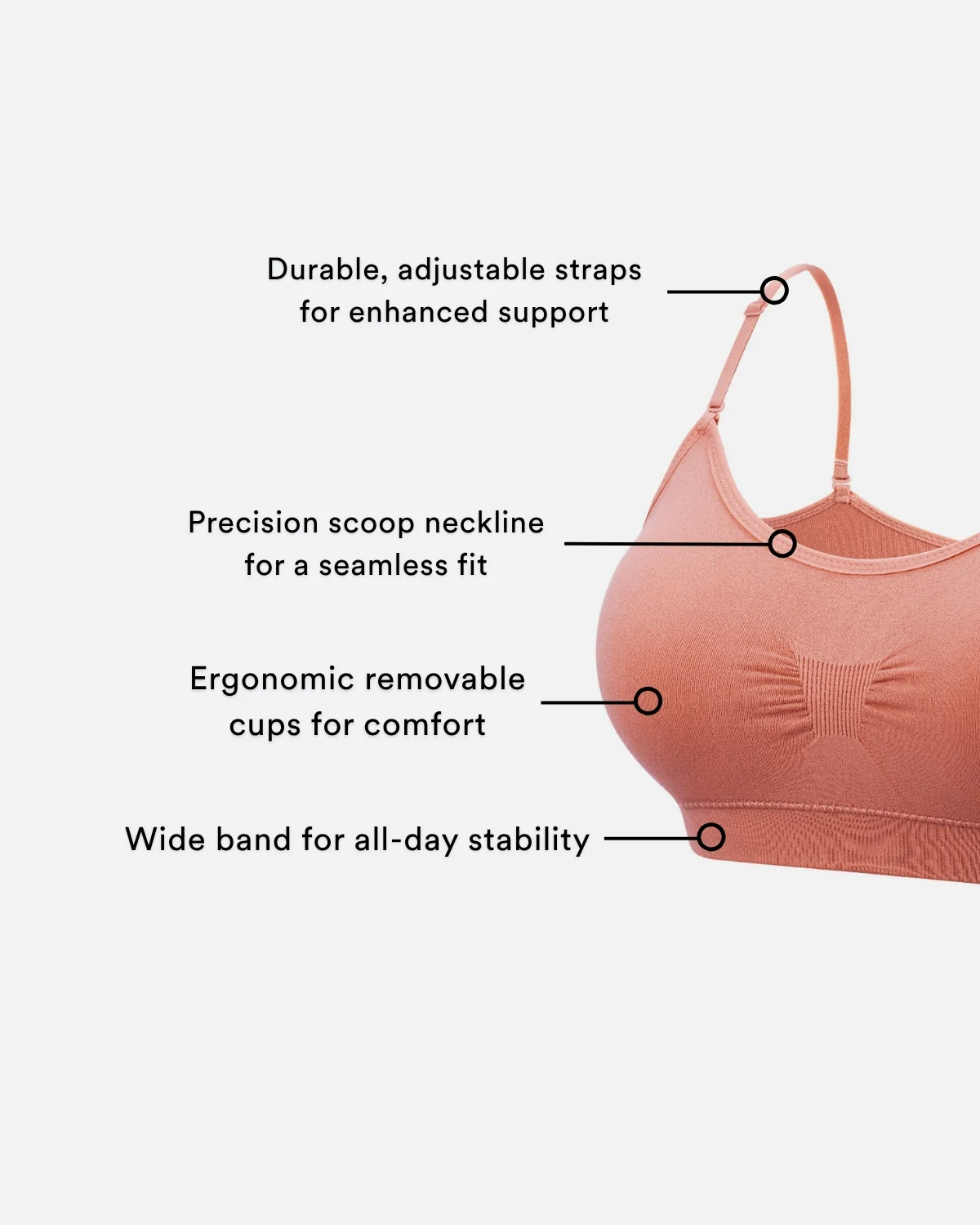 Coobie Scoopneck Cami Bra 9012 - Image 104