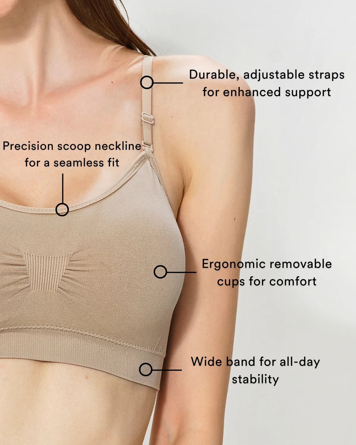 Coobie Scoopneck Cami Bra 9012 - Image 4