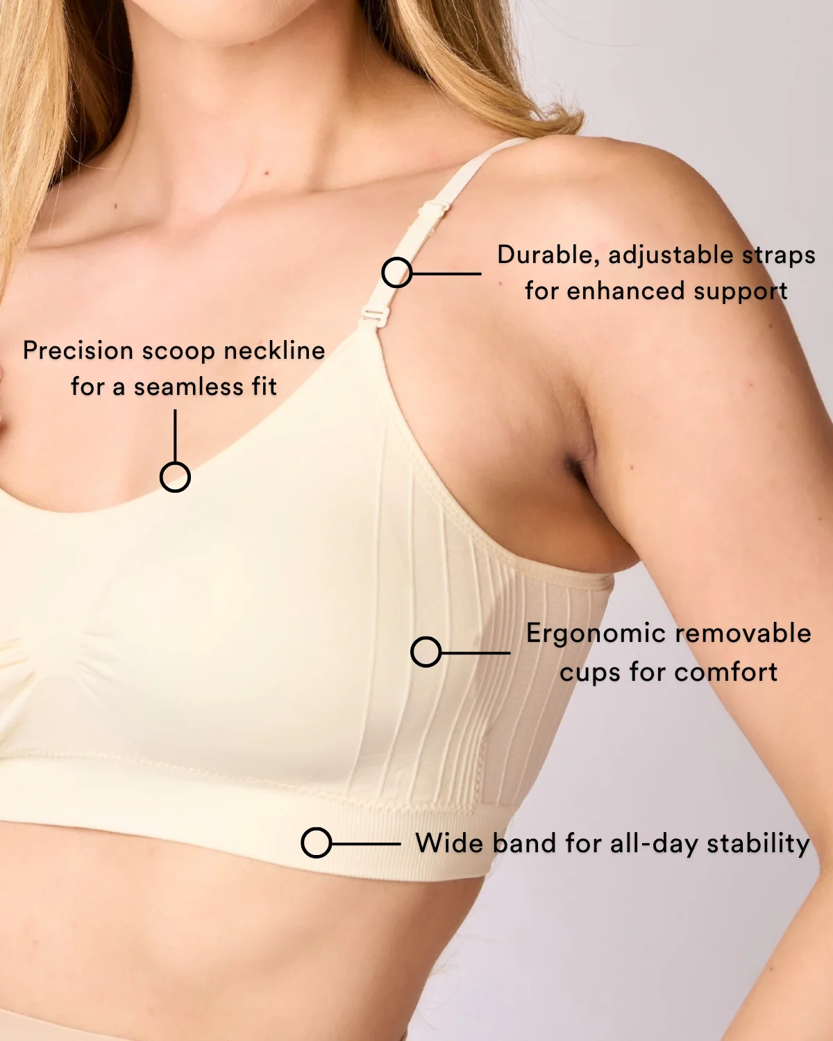 Coobie Scoopneck Cami Bra 9012 - Image 44