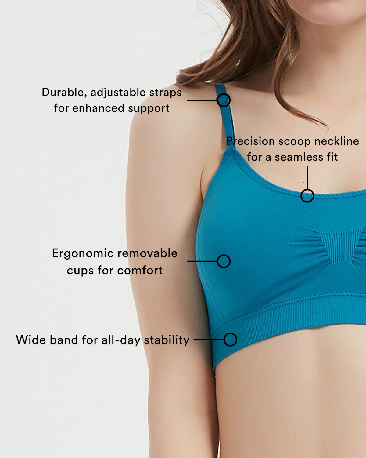 Coobie Scoopneck Cami Bra 9012 - Image 70