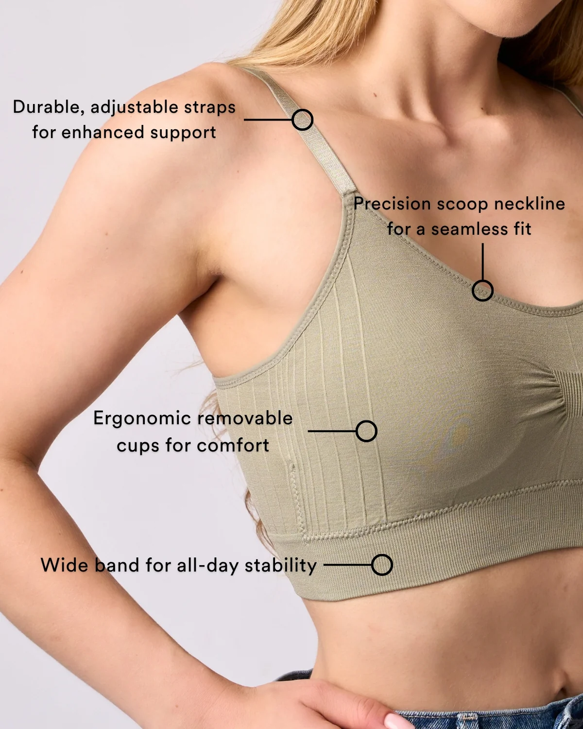 Coobie Scoopneck Cami Bra 9012 - Image 87