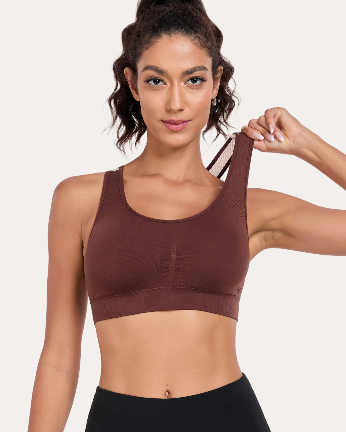 Coobie Breathable Mesh Racerback Sports Bra 9129 - Image 11