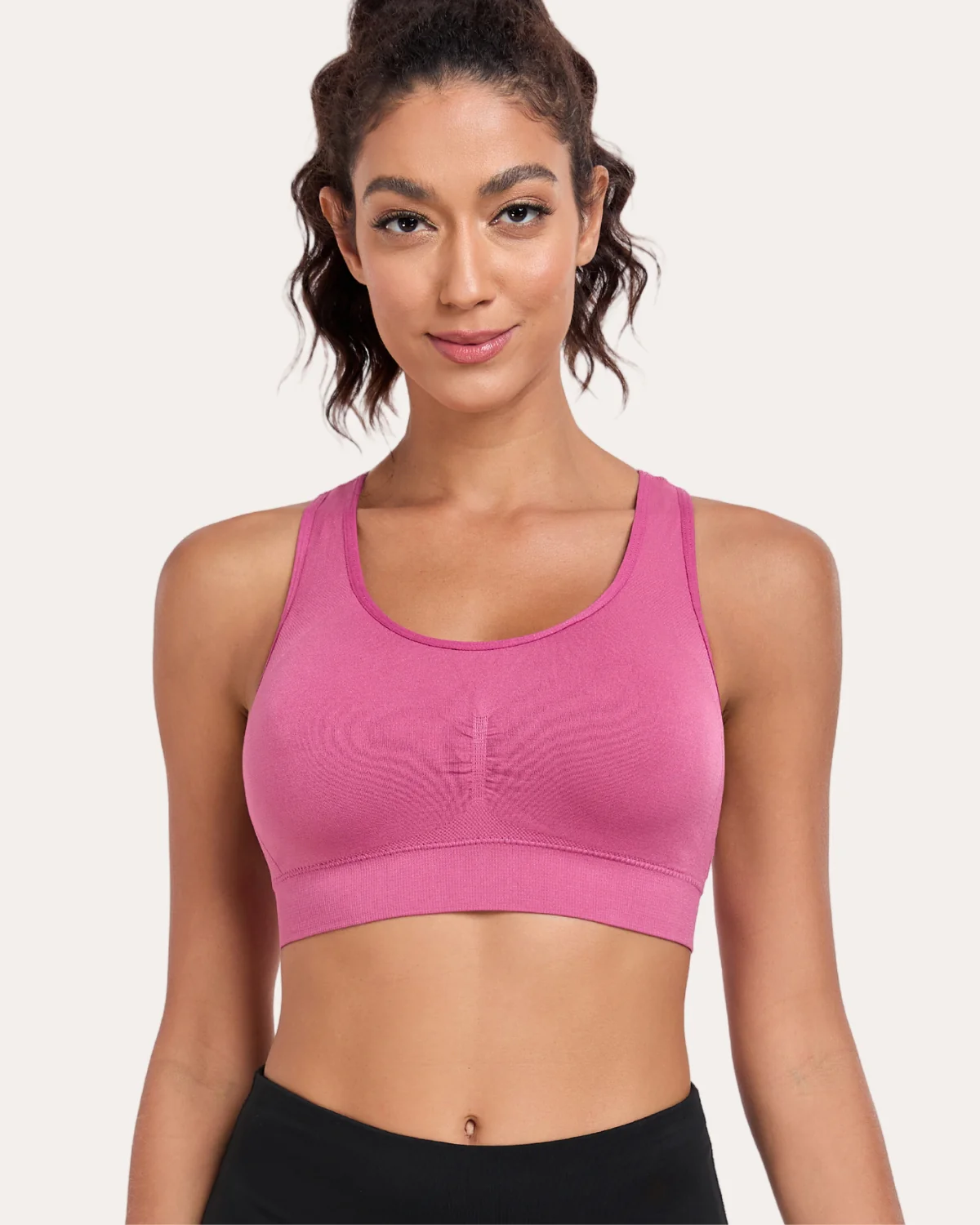 Coobie Breathable Mesh Racerback Sports Bra 9129 - Image 3