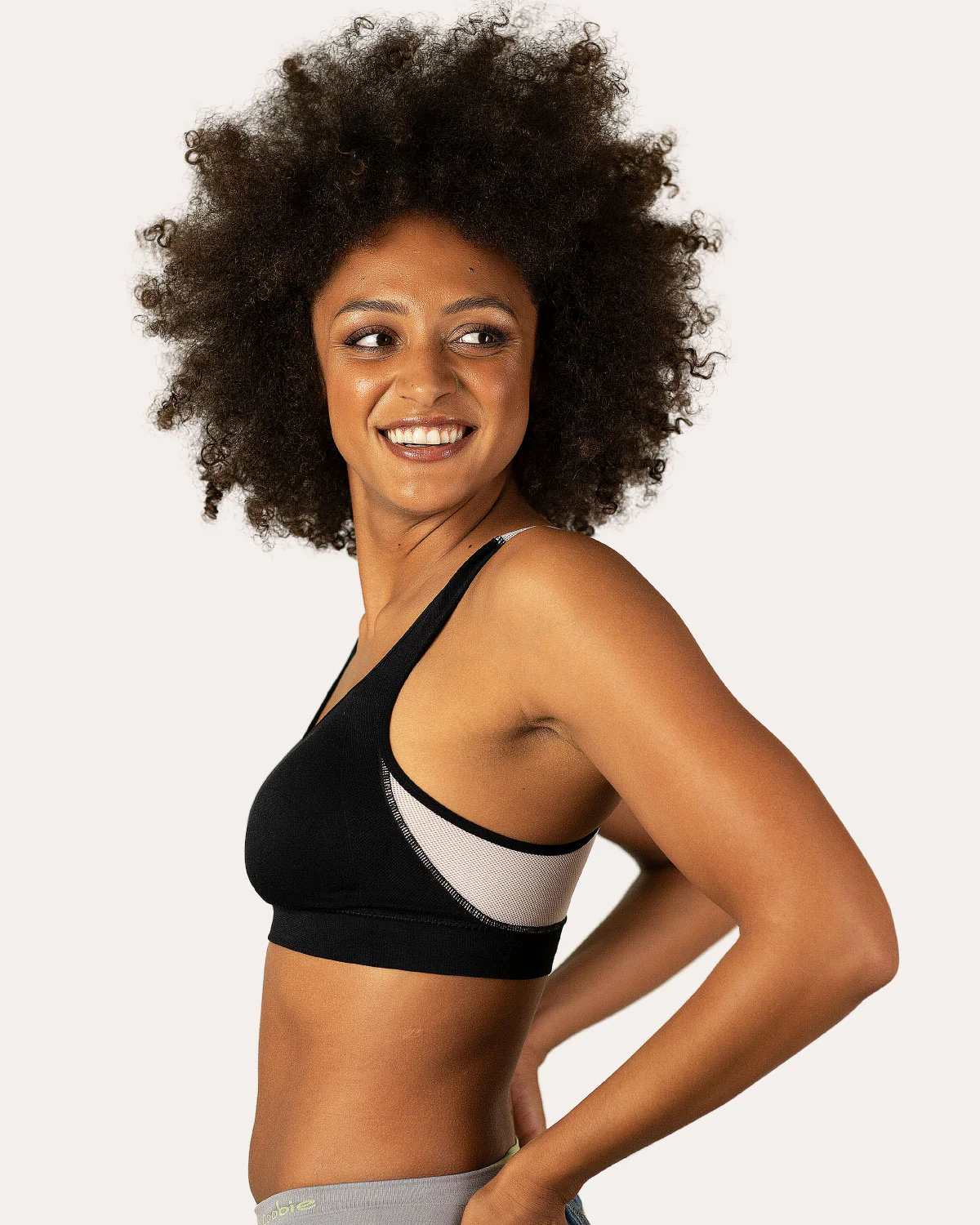 Coobie Breathable Mesh Racerback Sports Bra 9129 - Image 6