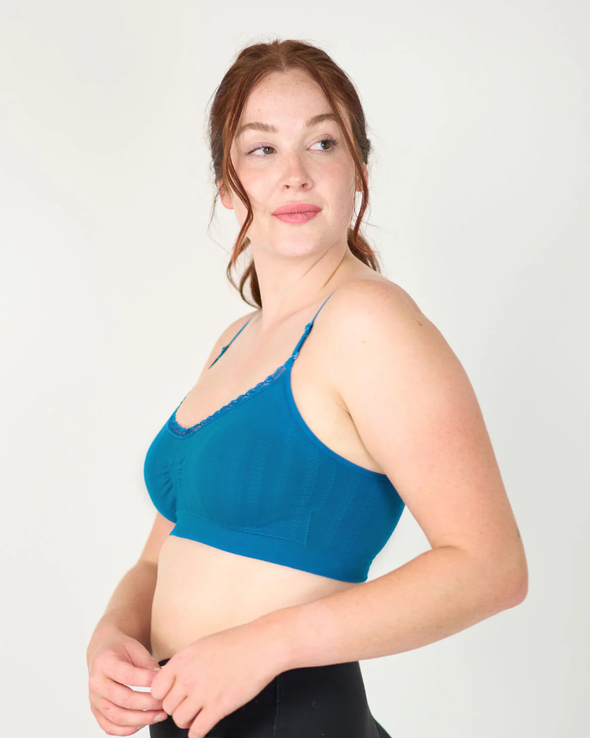 Coobie V-Neck Sweet Heart Lace Bra 9045 - Image 18