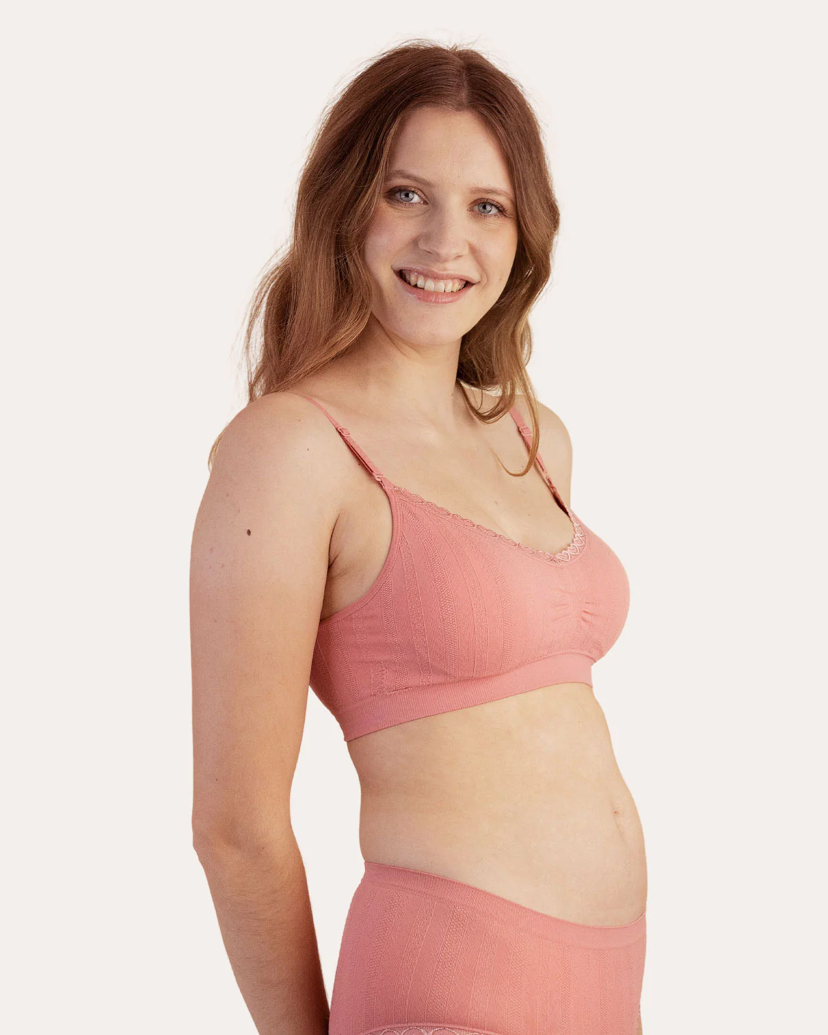 Coobie V-Neck Sweet Heart Lace Bra 9045 - Image 3