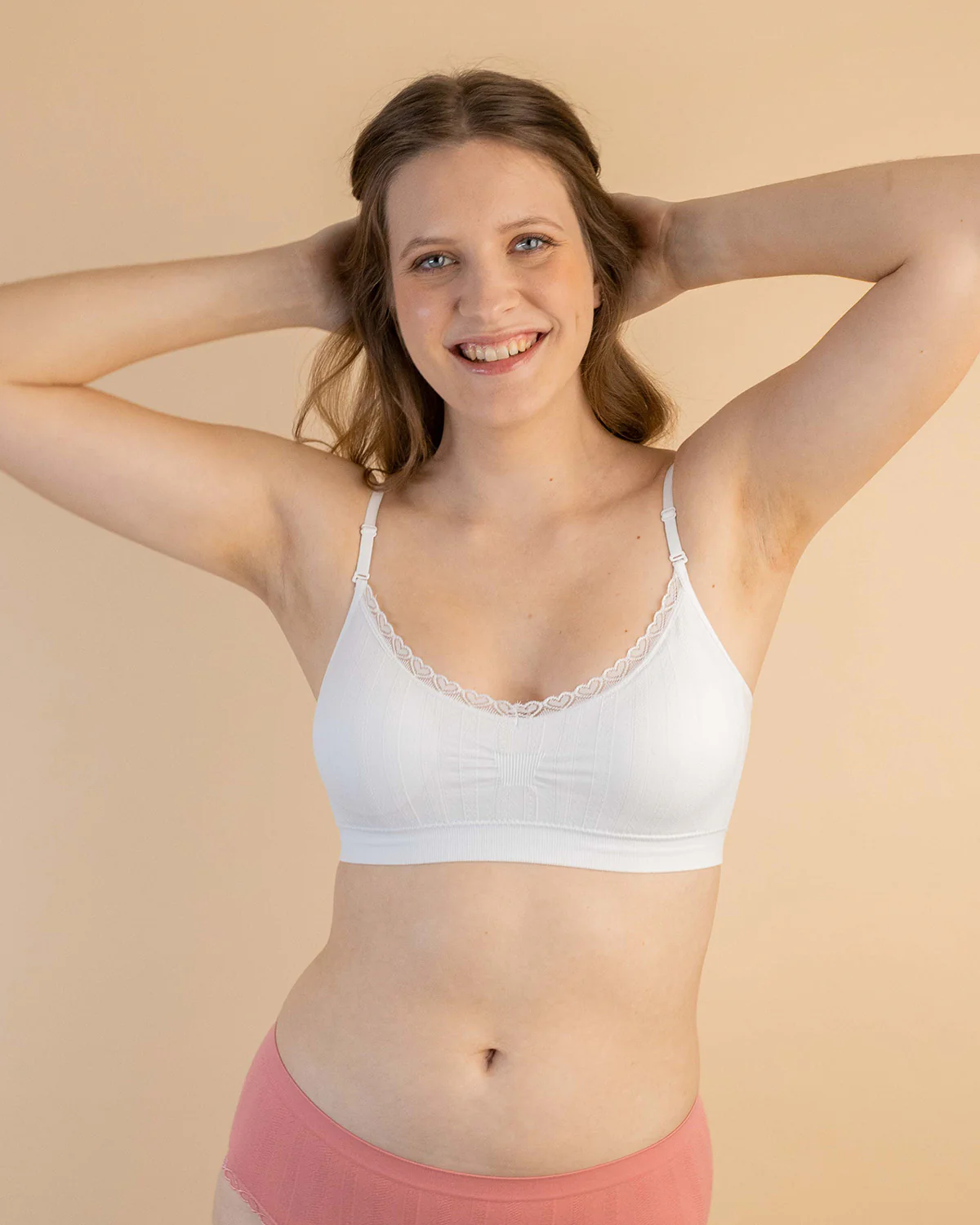 Coobie V-Neck Sweet Heart Lace Bra 9045 - Image 5