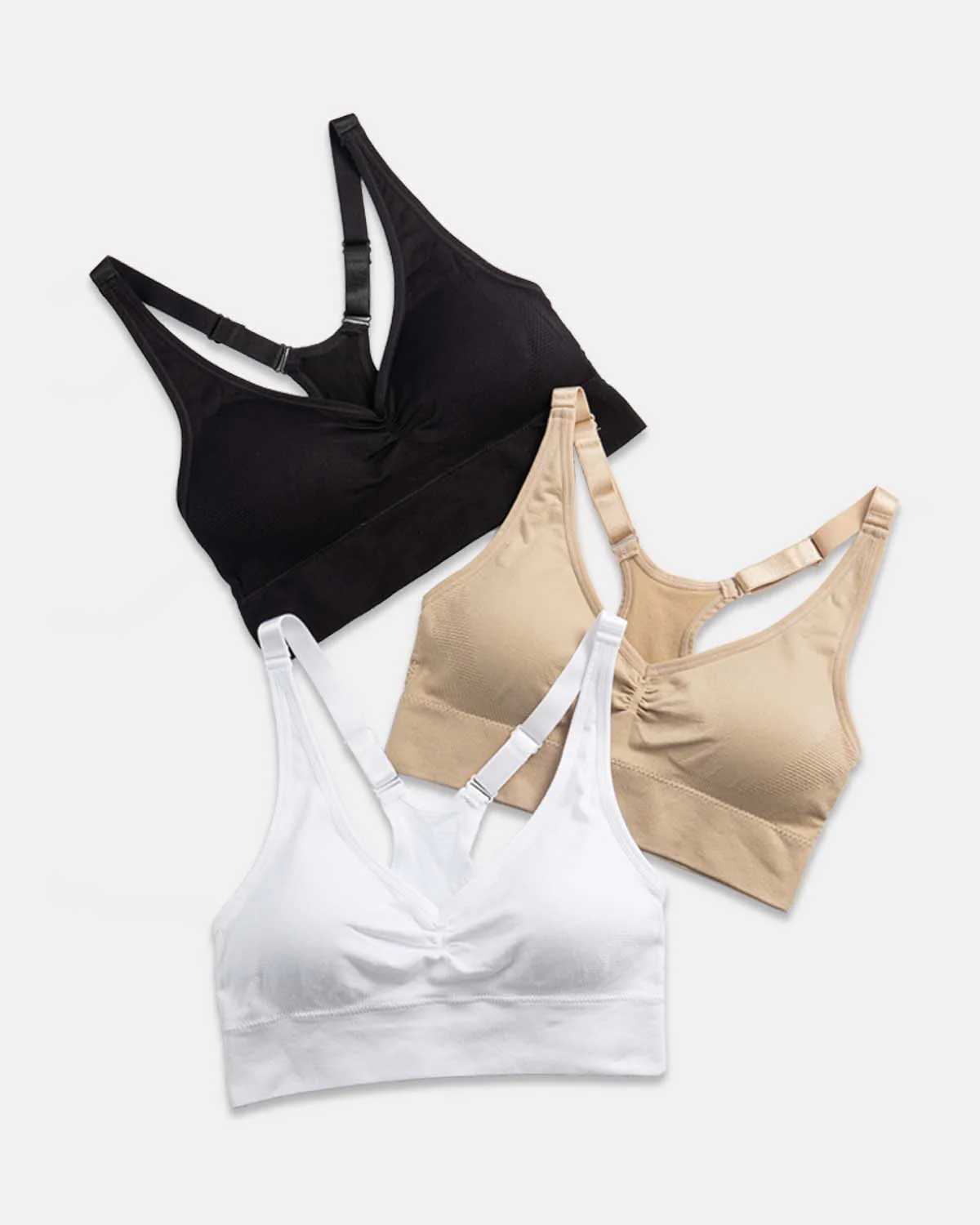 Coobie Fusion Racerback Yoga Bra 9093 (3 Pack) - Image 5